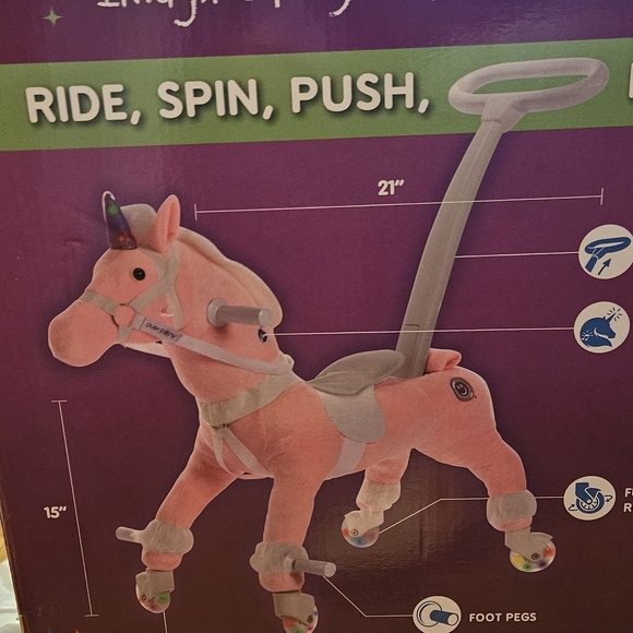 Interactive Ride-On - Pink - Picture 2 of 3